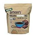 Anthony's Organic Brownie Mix,1 lb, Gluten Free, Dairy Free, Non GMO, Rich & Fudgy