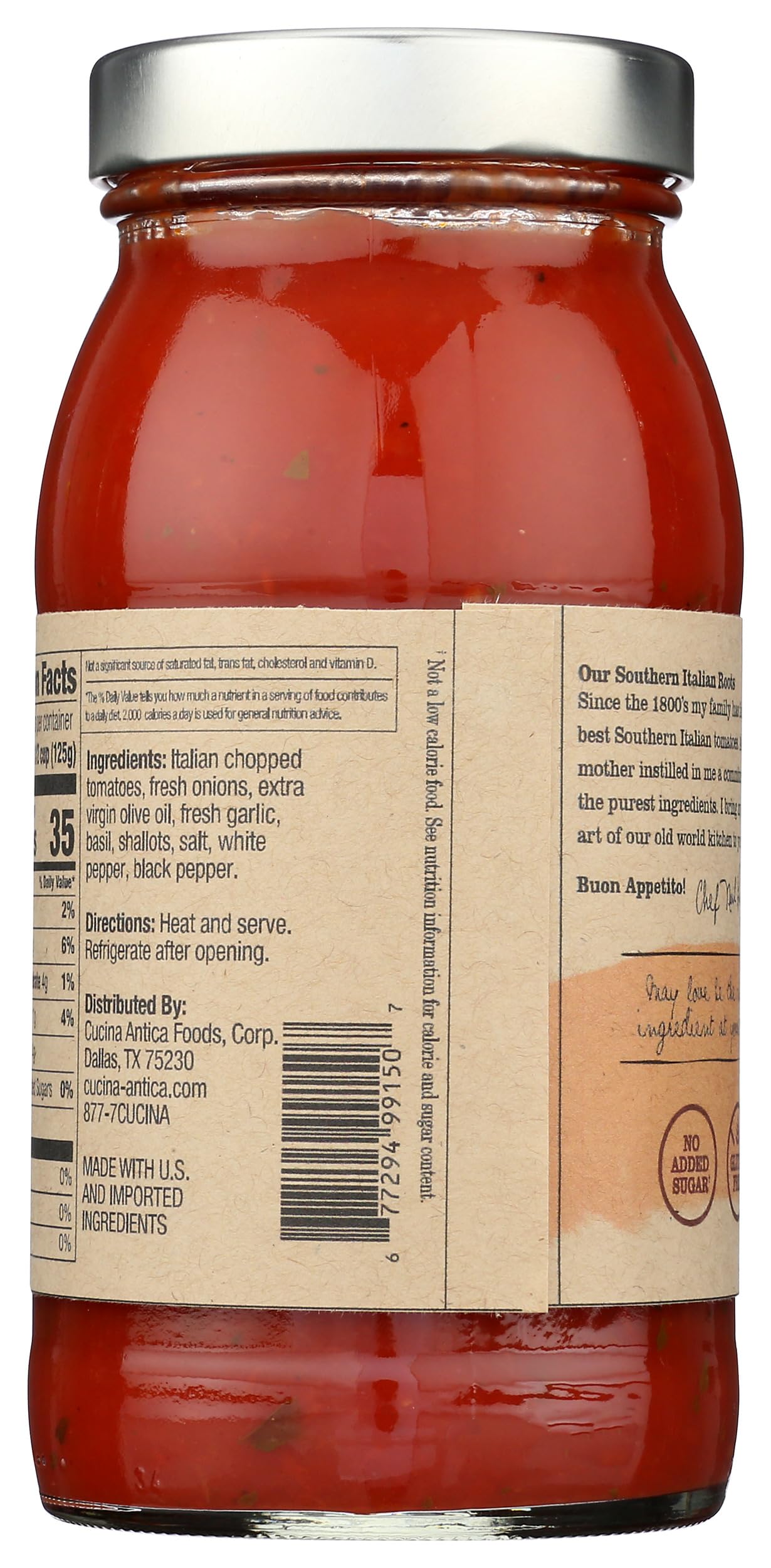 Cucina Antica Sunday Sauce, 25 OZ
