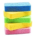 Temede Large Cellulose Sponges, Kitchen Sponges for Dish, Thick Heavy Duty Scrub Sponges, Non-Scratch Scrubber for Household, Cookware, Bathroom