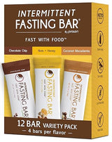 Prolon Fasting Bars | 5g Protein, 7g Fiber | Keto-Friendly, Gluten-Free, Dairy-Free, Plant-Based | Nutrition for Intermittent Fasting | Variety Pack |