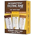 Prolon Fasting Bars | 5g Protein, 7g Fiber | Keto-Friendly, Gluten-Free, Dairy-Free, Plant-Based | Nutrition for Intermittent Fasting | Variety Pack |