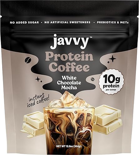 White Chocolate Mocha Protein Iced Coffee - 20 Servings