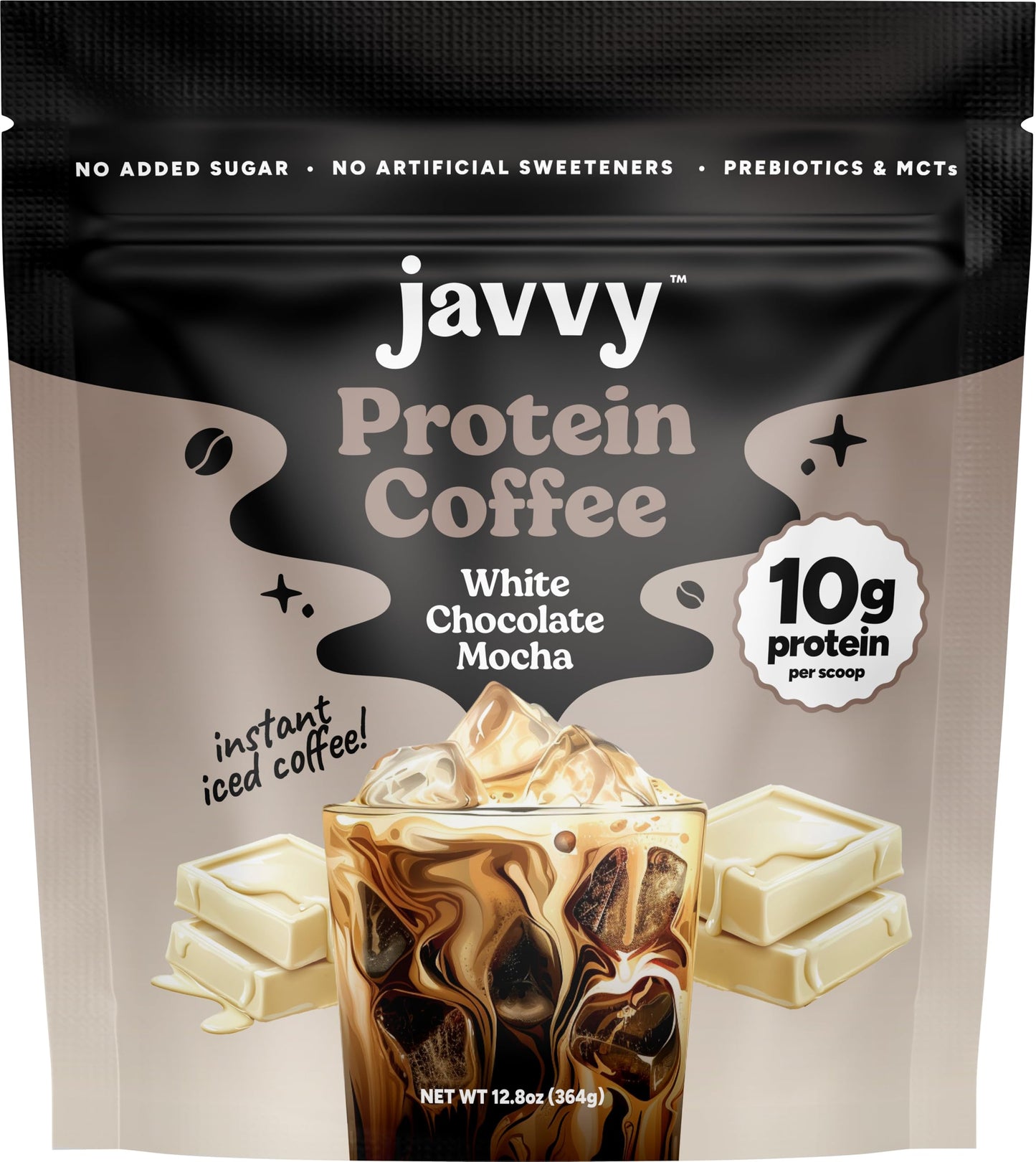 White Chocolate Mocha Protein Iced Coffee - 20 Servings