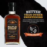 Lincoln County Reserve 100% Pure Maple Syrup with Robust Taste, 100% Pure Artisan Maple Syrup, Made in the USA,12 oz Glass Bottle 2 Pack