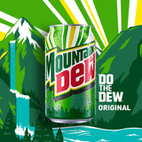 Mountain Dew Soda, 7.5 Fl Oz Mini Cans (Pack of 10)
