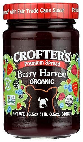 Crofters, Organic Berry Harvest Premium Spread, 16.5 Ounce