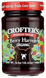 Crofters, Organic Berry Harvest Premium Spread, 16.5 Ounce