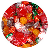 Old Fashioned Hard Candy Assortment, 1 Pound Bulk Candy (Approx. 75 pcs.), Butterscotch, Root Beer Barrels, Strawberry Filled Bon Bons, Cinnamon