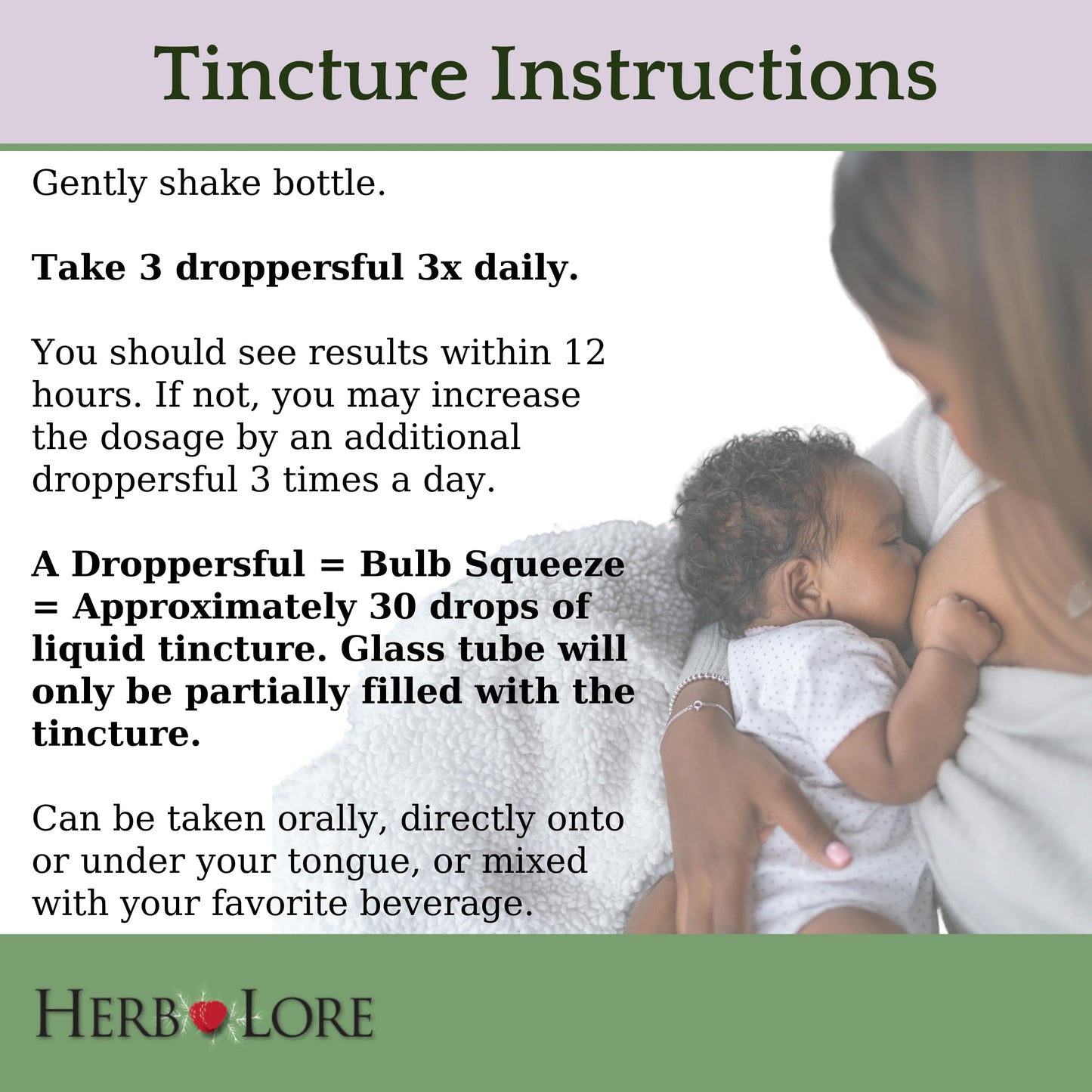 Herb Lore Organic Fenugreek Tincture - Alcohol Free Liquid Drops - Lactation Supplement for Breastfeeding Moms - 4 fl oz