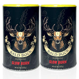 Bald Buck Seasoning Slow Burn (2 Pcs, 8 Oz) |Rib Rub BBQ Chicken Seasoning | BBQ Seasoning and Rub | Rotisserie Chicken Seasoning & BBQ Rubs for