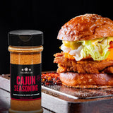 The Spice Lab Cajun Seasoning - Robust Gourmet Blend Cajun Powder Seasoning - Essential For Fish & Vegetables - The Definitive Mix to Infuse Southern