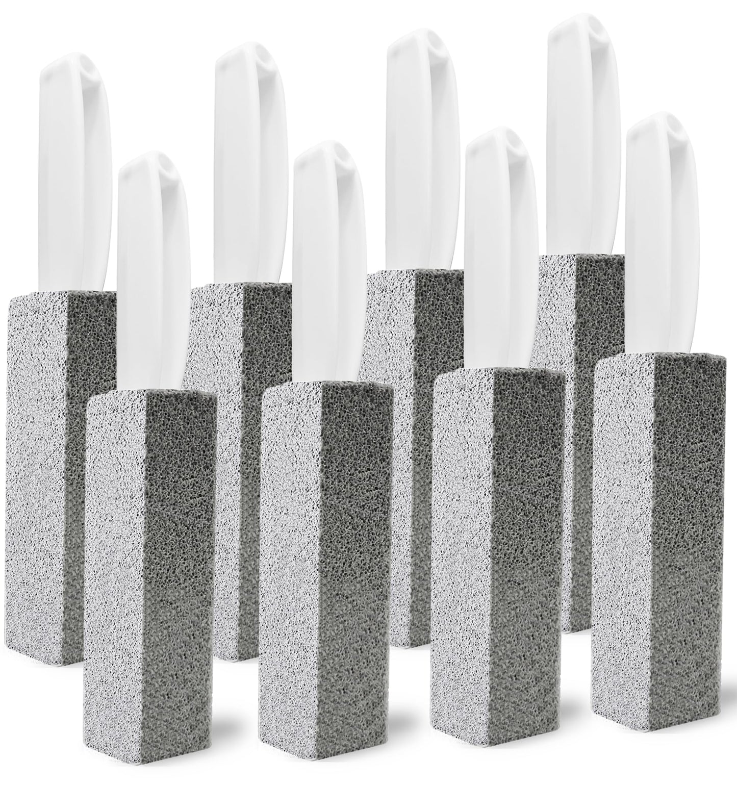 Comfun Pumice Stone for Toilet Bowl Cleaning-Removes Hard Water Stains, Limescale, Calcium Buildup, Iron and Rust from Toilet Bowl, Tiles, Pool, Sink