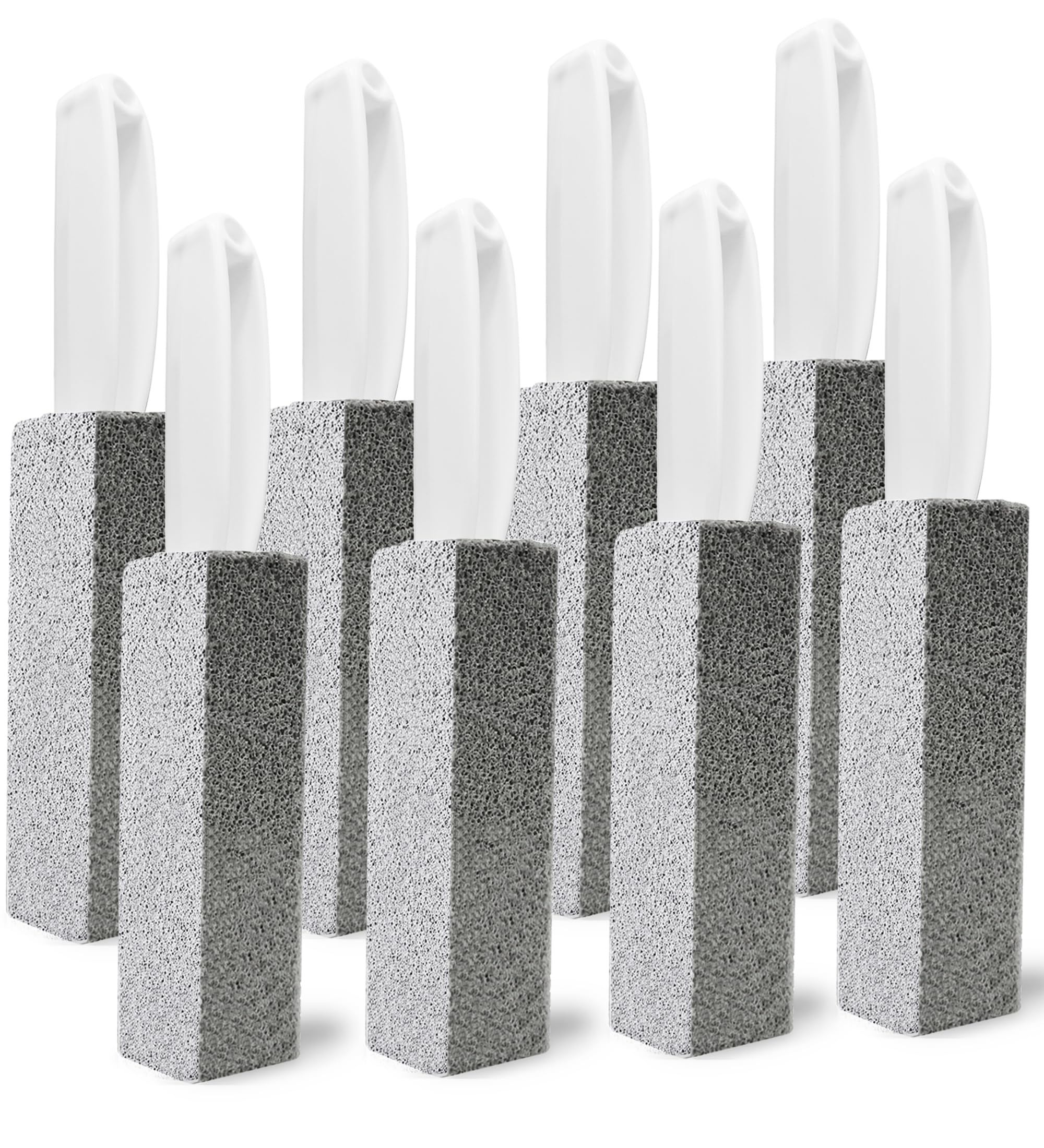 Comfun Pumice Stone for Toilet Bowl Cleaning-Removes Hard Water Stains, Limescale, Calcium Buildup, Iron and Rust from Toilet Bowl, Tiles, Pool, Sink