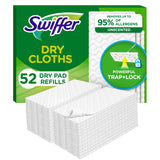 Swiffer Sweep + Mop, Dry Pads Refill, Floor Cleaner for Dirt, Dust, Hair, Cleaning Cloths for Mopping Home, Bathroom, Kitchen, Dust Mop, Floor Duster