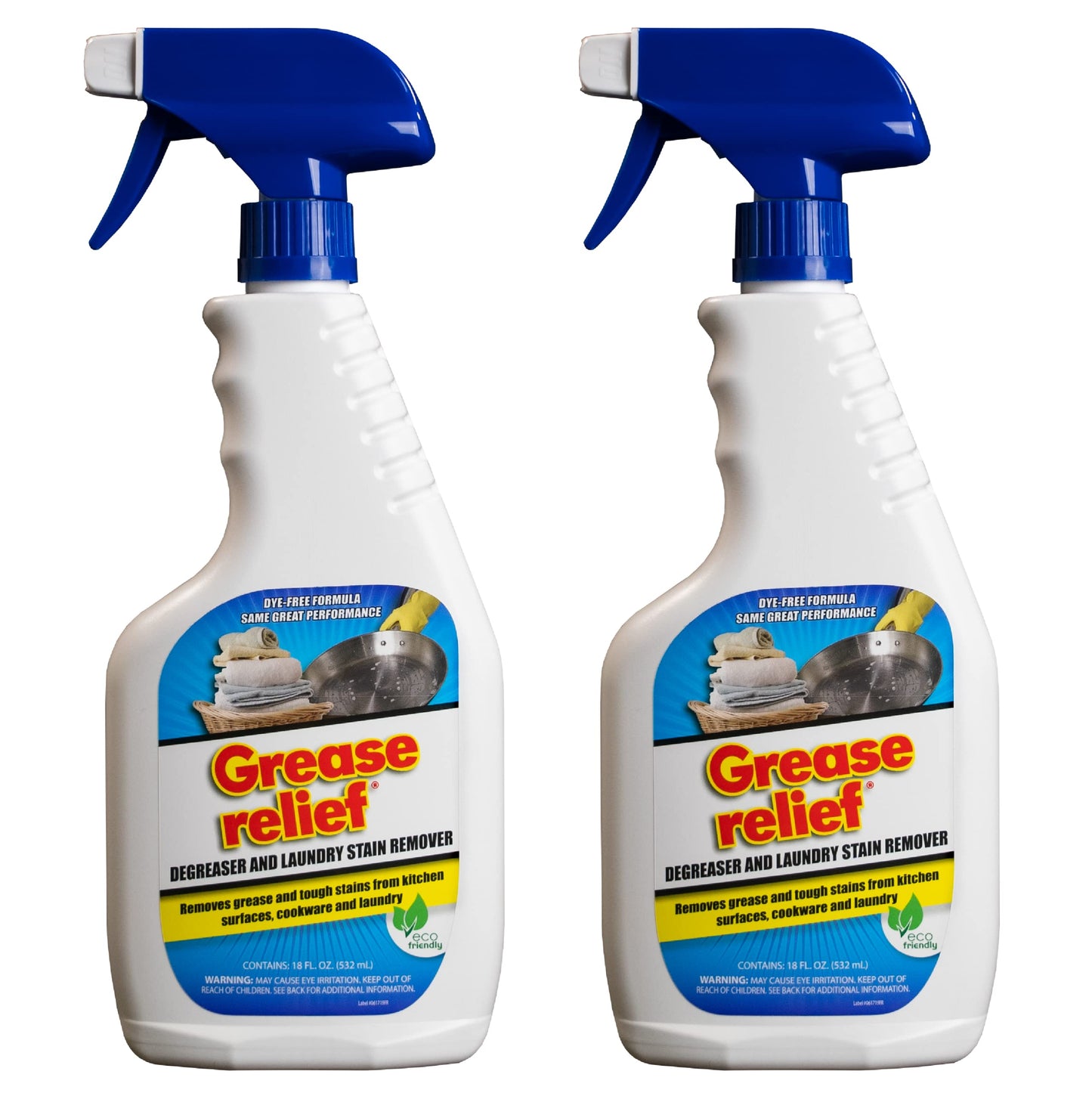 Grease relief Degreaser and Laundry Stain Remover - Heavy Duty Kitchen Cleaner Spray/All Purpose Degreaser for Stove Top, Oven, Grill, Car, Soil