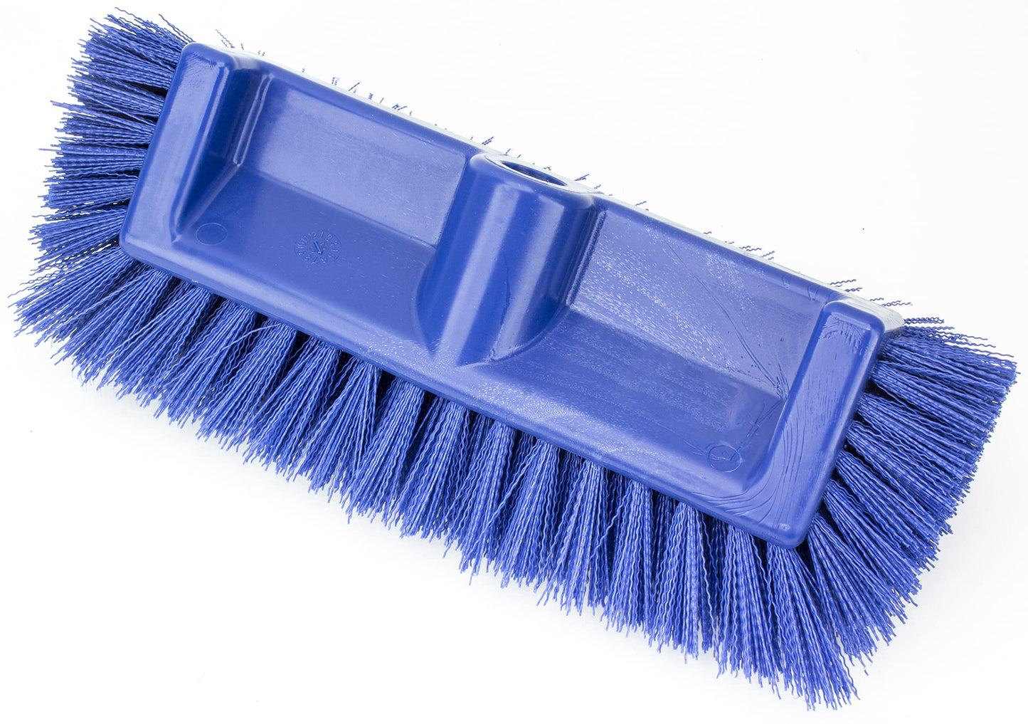 SPARTA Multi-Level Tile Scrub Brush 12" Wide Brush Head, Heavy-Duty Tile Cleaning Brush with End Bristles for Commercial Tiles, Tubs and Floor