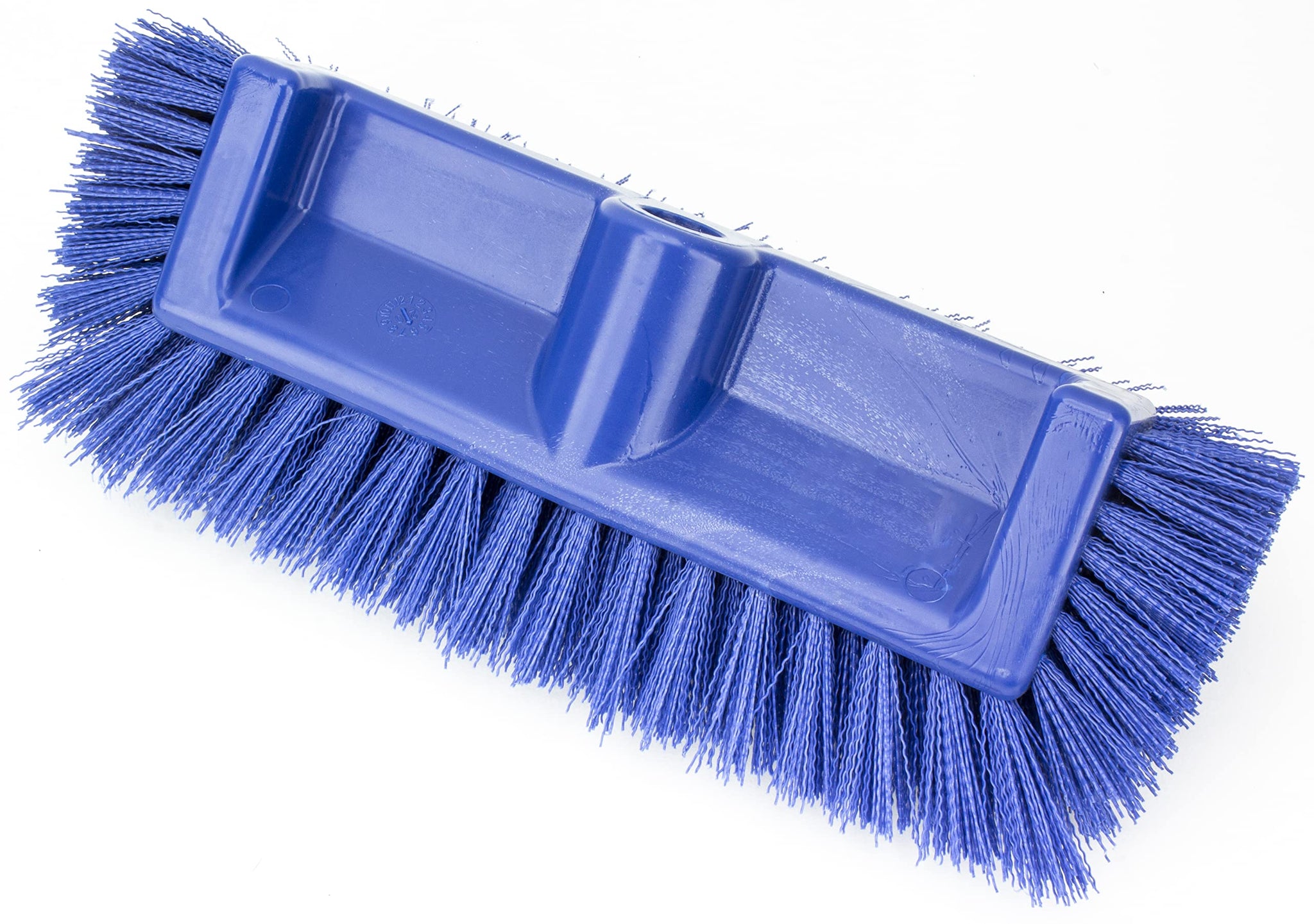 SPARTA Multi-Level Tile Scrub Brush 12" Wide Brush Head, Heavy-Duty Tile Cleaning Brush with End Bristles for Commercial Tiles, Tubs and Floor