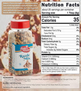 Razzle Crunch Topping - Chocolate, Caramel, Butterscotch and Nut Mix - Sprinkles for Ice Cream Sundae Toppings - 7 oz. - Dairy Free, Kosher - Baker’s