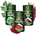 Afia Mediterranean Pantry Spices Gift Set | Aleppo Pepper, Dried Mint & Sumac | Seasoning Set for Steak, Chicken, Vegetables & BBQ Rub (Pack of 3)