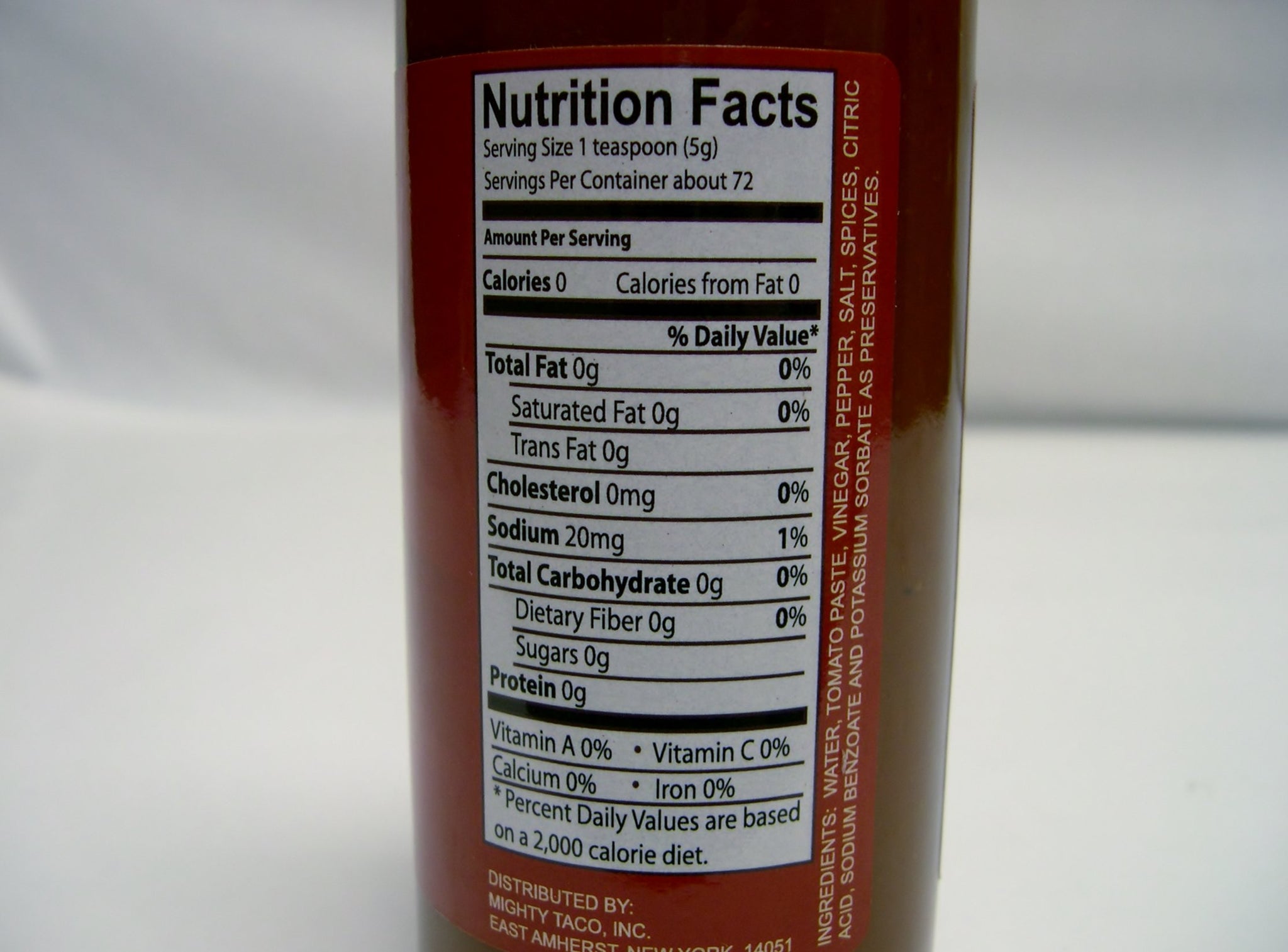 Mighty Taco Original Sauce- Hot