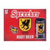 Sprecher Fire-Brewed Root Beer in 12 Fl Oz Cans (12 Pack), Craft Soda Made with Real Honey, Rich & Creamy Flavor.