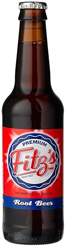 Fitz's ROOT BEER OF St. LOUIS - "From the hometown bottling company", 12-Ounce Glass Bottle (Pack of 12)