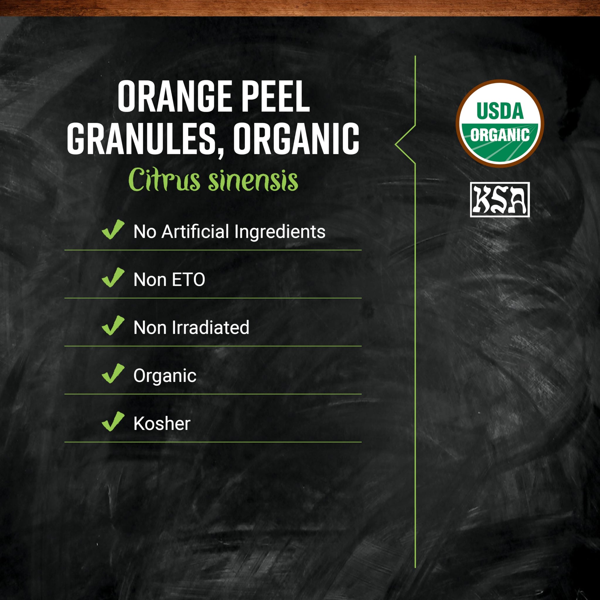 Frontier Organic Orange Peel Granules, 1-Pound Bulk, Citrusy Sweet Scent, Tangy Sharp Taste For Marinades Rubs & Sweet Treats