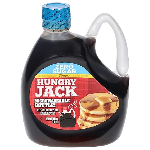 Hungry Jack, Zero Sugar Butter Breakfast Syrup, 24 Fl Oz