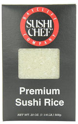 Sushi Chef Short Grain Rice, 20-Ounce Boxes (Pack of 6)