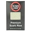 Sushi Chef Short Grain Rice, 20-Ounce Boxes (Pack of 6)