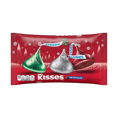 Hershey's Kisses Holiday Milk Chocolates, 11 Oz.