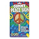 Gummy Peace Sign - A Sweet Symbol of Harmony and Flavorful Fun from GGB Candies! (3 Ounce)