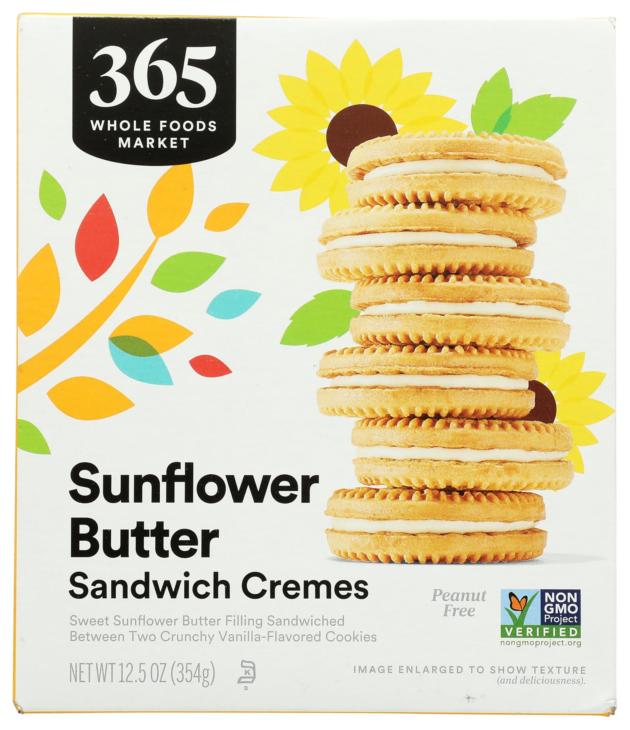 365 by Whole Foods Market Sunbutter Cookie Sandwich Creme, 12.5 OZ