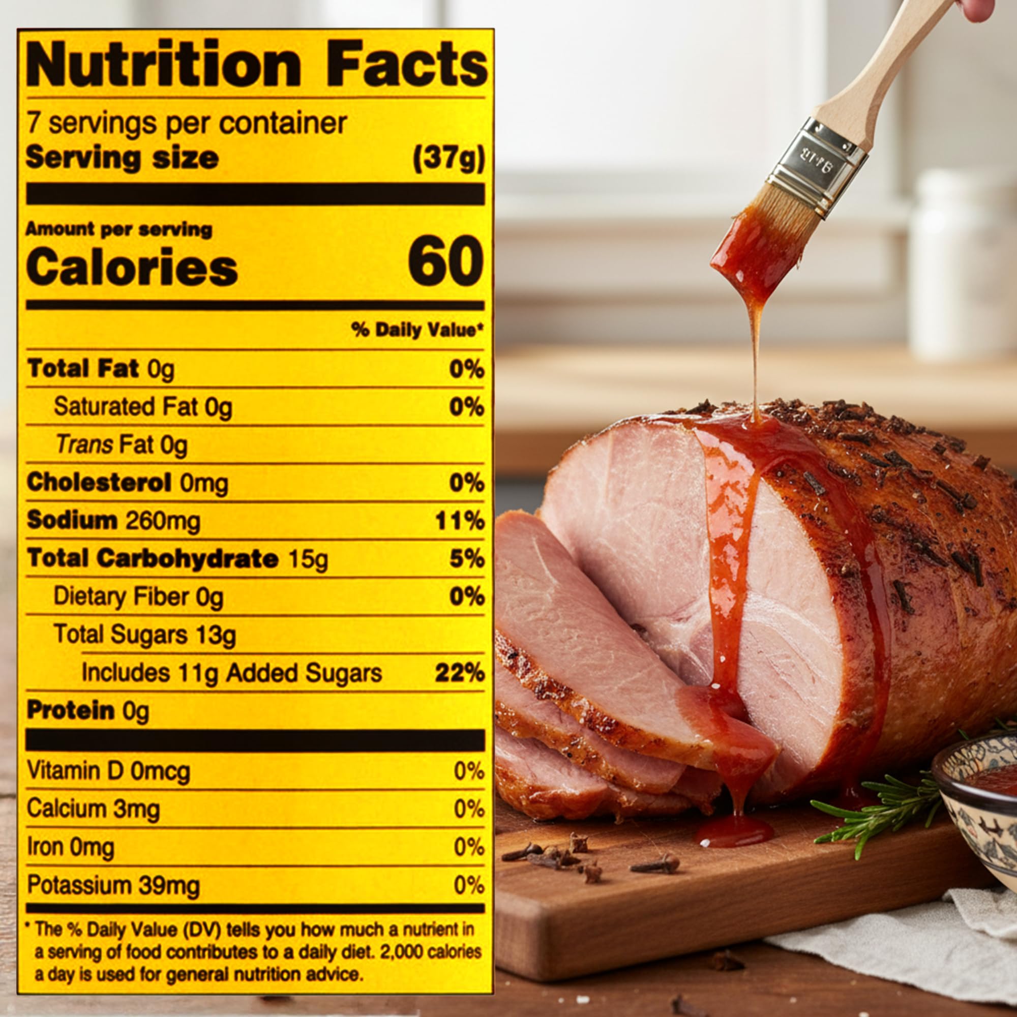 Saucy Susan The Original Ham Glaze - 3 Pack (3 × 9.5 oz Jars) - Sweet & fruity apricot-peach glaze with a hint of spice; perfect for baked ham, pork