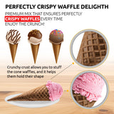OLDSOUL Professional Cone Waffle Mix | GLUTEN FREE & VEGAN | 10 Lbs | Chocolate Flavor | Batter Mix | 224 Cone Waffles (10 Lbs, Gluten Free & Vegan)