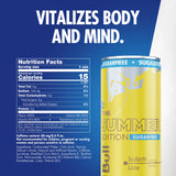 Red Bull Sugar-Free Summer Edition Sudachi Lime Energy Drink, with 80mg Caffeine plus Taurine & B Vitamins, 8.4 Fl Oz, Pack of 24 Cans