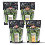 JMB Produce Side Dish Steamers - Asparagus Lemon Garlic - Asparagus Black Truffle - 4 Count