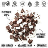 TGB Chocolate Keto Granola | 1g Net Carb Cereal | Gluten Free Low Carb Nut Snack, 10 Ounces (Pack of 6)