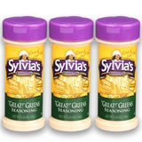 Sylvia's Restaurant Great! Greens Seasoning for Scrumptious Southern Collard Greens, All-purpose Vegetable Seasoning, 5.25oz (Pack of 3)
