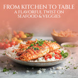 My Family's Seafood Seasoning Pack - All-Natural Shrimp, Scallops & Salmon Seasoning - No MSG, Gluten-Free, Preservative-Free Dry Rub - 3.6 oz