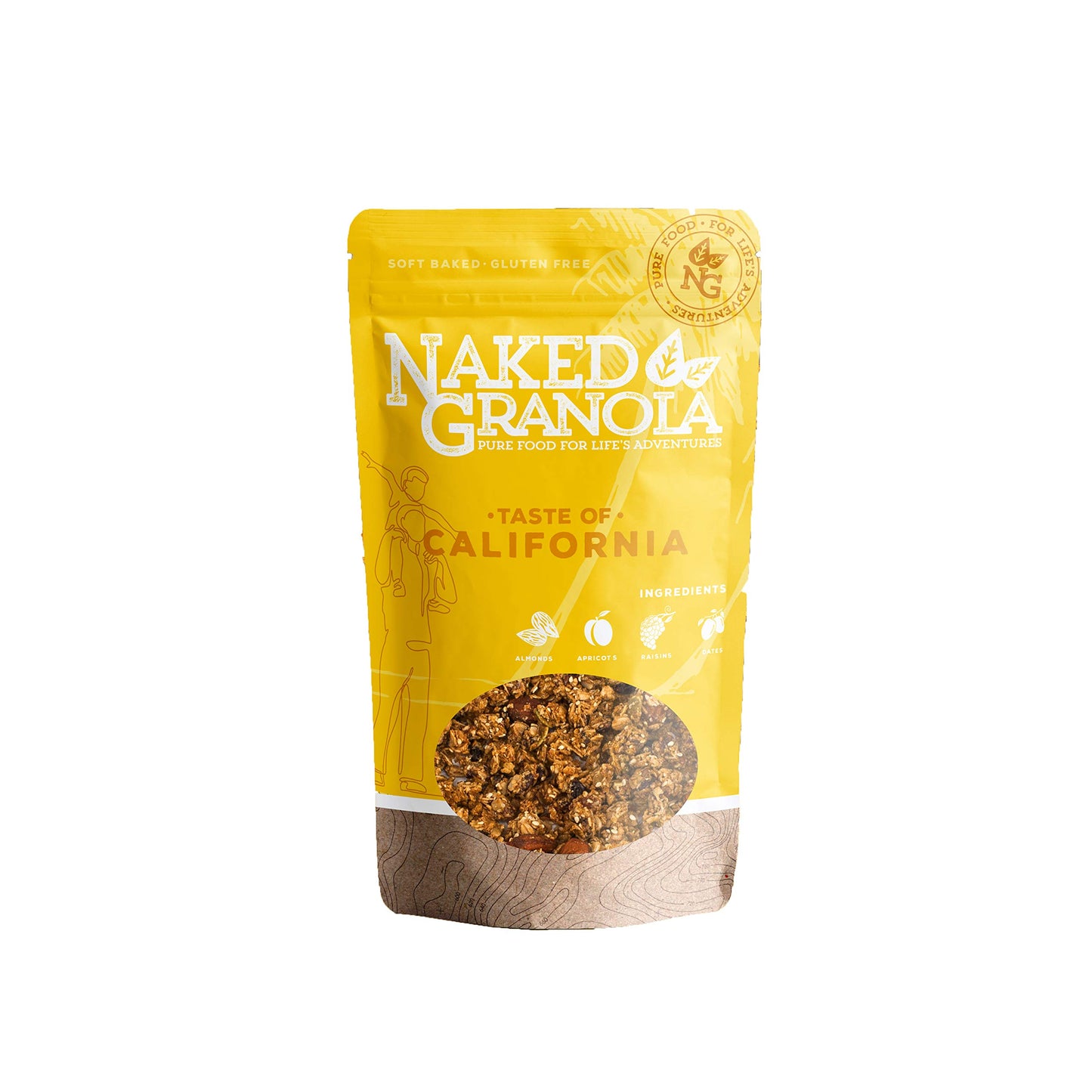 Naked Granola Taste of California Bagged Granola, 11 oz