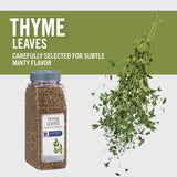 McCormick Culinary Thyme Leaves, 6 oz - One 6 Ounce Container of Dried Thyme Leaves, Perfect for Soups, Meat and Seafood Entrees