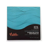 Nibble Chocolate Dominican Republic 85% | 3 Pack | Certified Organic | Gluten & Soy Free | 2 Ingredients