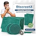 Gas pads absorb odors & sound, activated charcoal odor absorber flatulence pads, bad gas relief for adults, silence sound, women & men charcoal odor