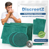 Gas pads absorb odors & sound, activated charcoal odor absorber flatulence pads, bad gas relief for adults, silence sound, women & men charcoal odor