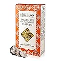 Ori di Langa Tagliolini Egg Pasta with Truffles - Gourmet Egg Noodles with Black Truffles Foraged in Italy, All Natural Durum Wheat Pasta, Italian
