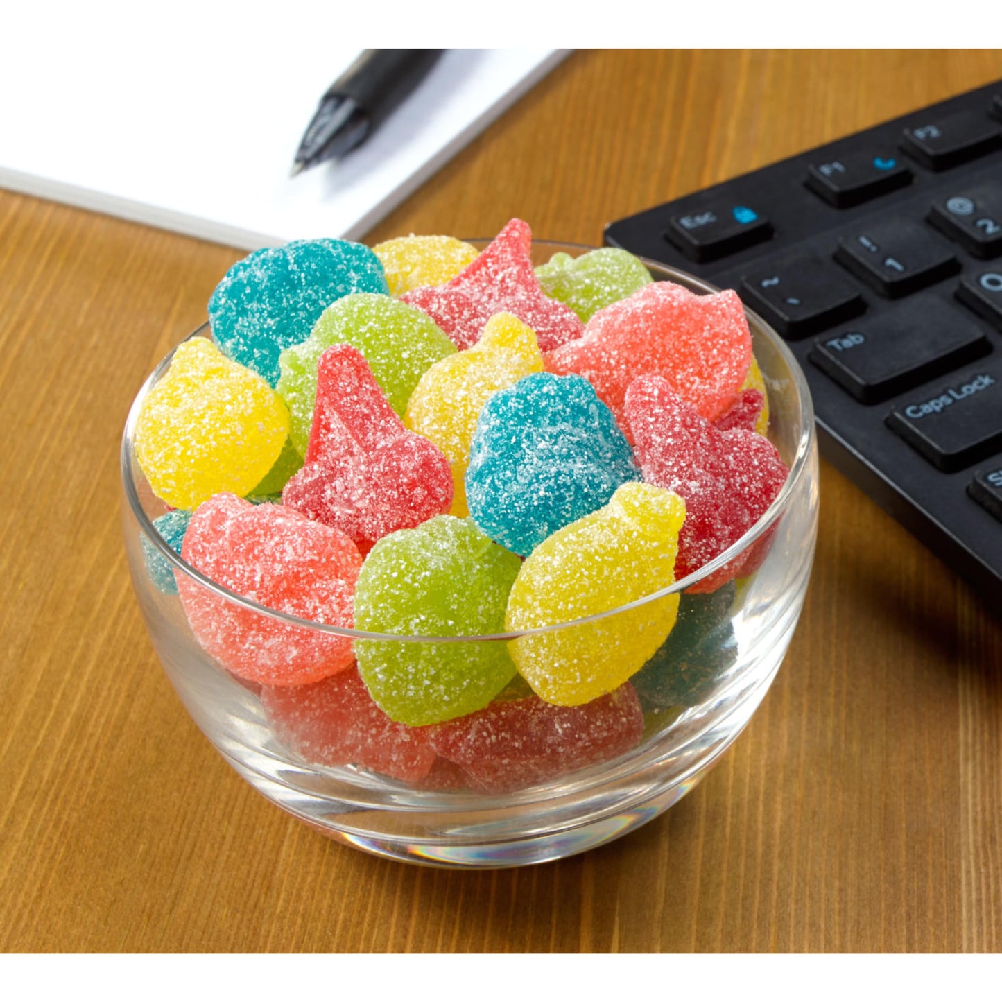 JOLLY RANCHER Sour Gummies Assorted Fruit Flavored Candy Bag, 6.5 oz