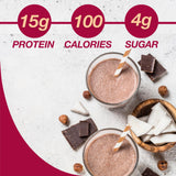 ProtiDIET Chocolate Protein Shake - Low Fat, High Protein Drink for a Healthy Active Lifestyle - Quick and Easy Preparation Chocolate Protein Drink
