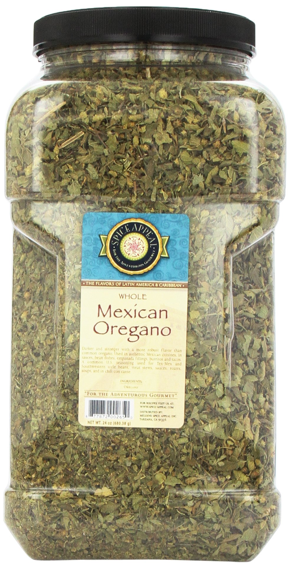 Spice Appeal Mexican Oregano Whole, 24 Ounce