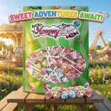 Dum Dum Pops Original Mix Lollipops 1 Pound (Approx. 80 Pops) - Bulk Suckers, Assorted Flavors, Gluten-Free, Individually Wrapped Pops